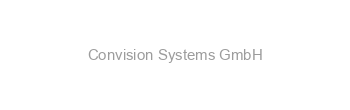 Jobs von Convision Systems GmbH